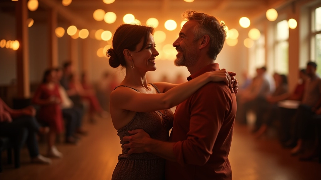 Bachata class in progress